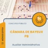 Apostila Auxiliar Administrativo Câmara de Bayeux PB 2026