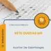 Apostila Auxiliar De Odontologia Prefeitura de Sete Quedas MS 2026