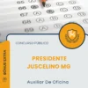 Apostila Auxiliar De Oficina Prefeitura de Presidente Juscelino MG 2026