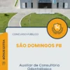 Apostila Auxiliar de Consultório Odontológico Prefeitura de São Domingos PB 2026