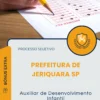 Apostila Auxiliar de Desenvolvimento Infantil Prefeitura de Jeriquara SP 2026
