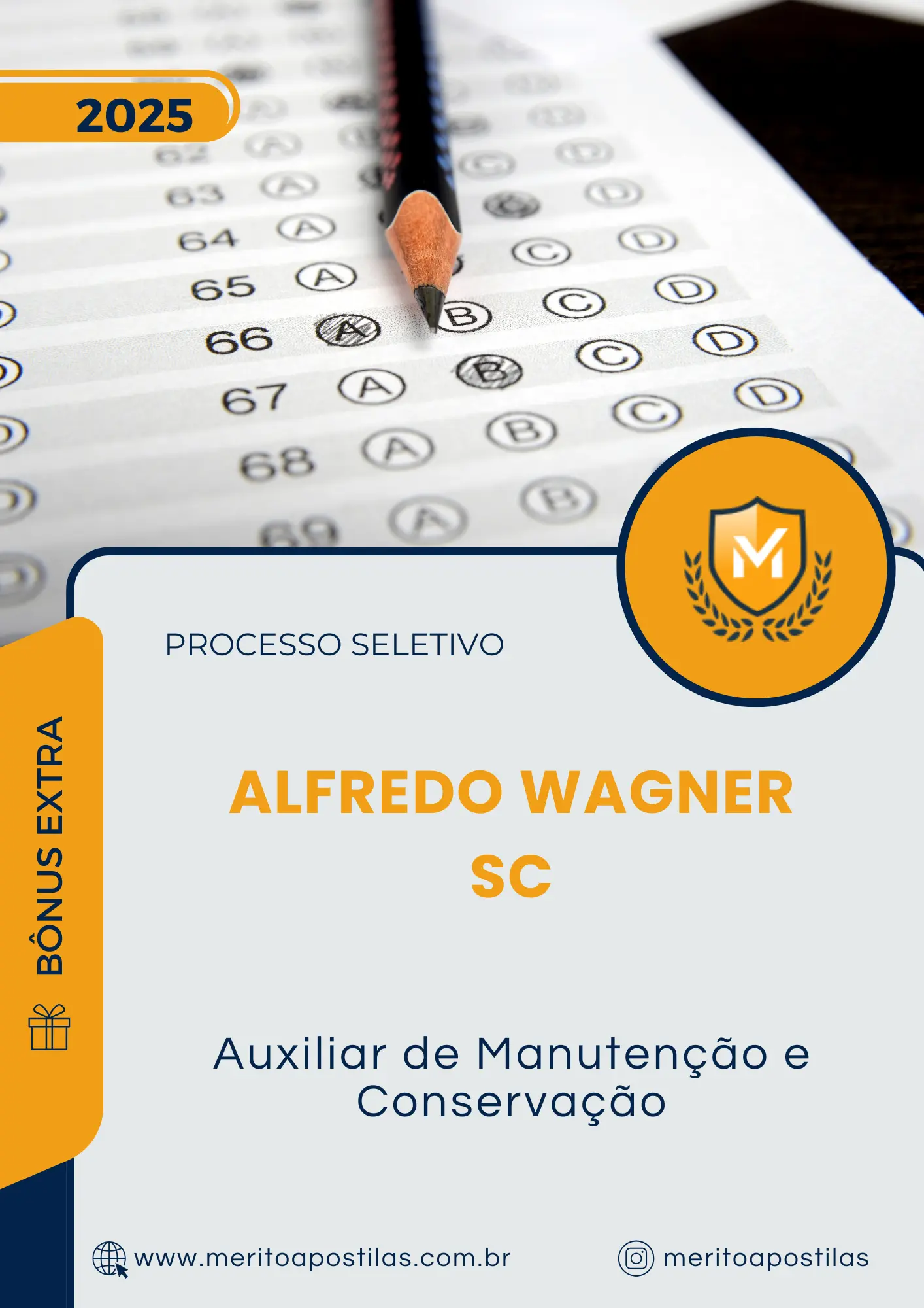 Apostila Auxiliar de Manutenção e Conservação Prefeitura de Alfredo Wagner SC 2025