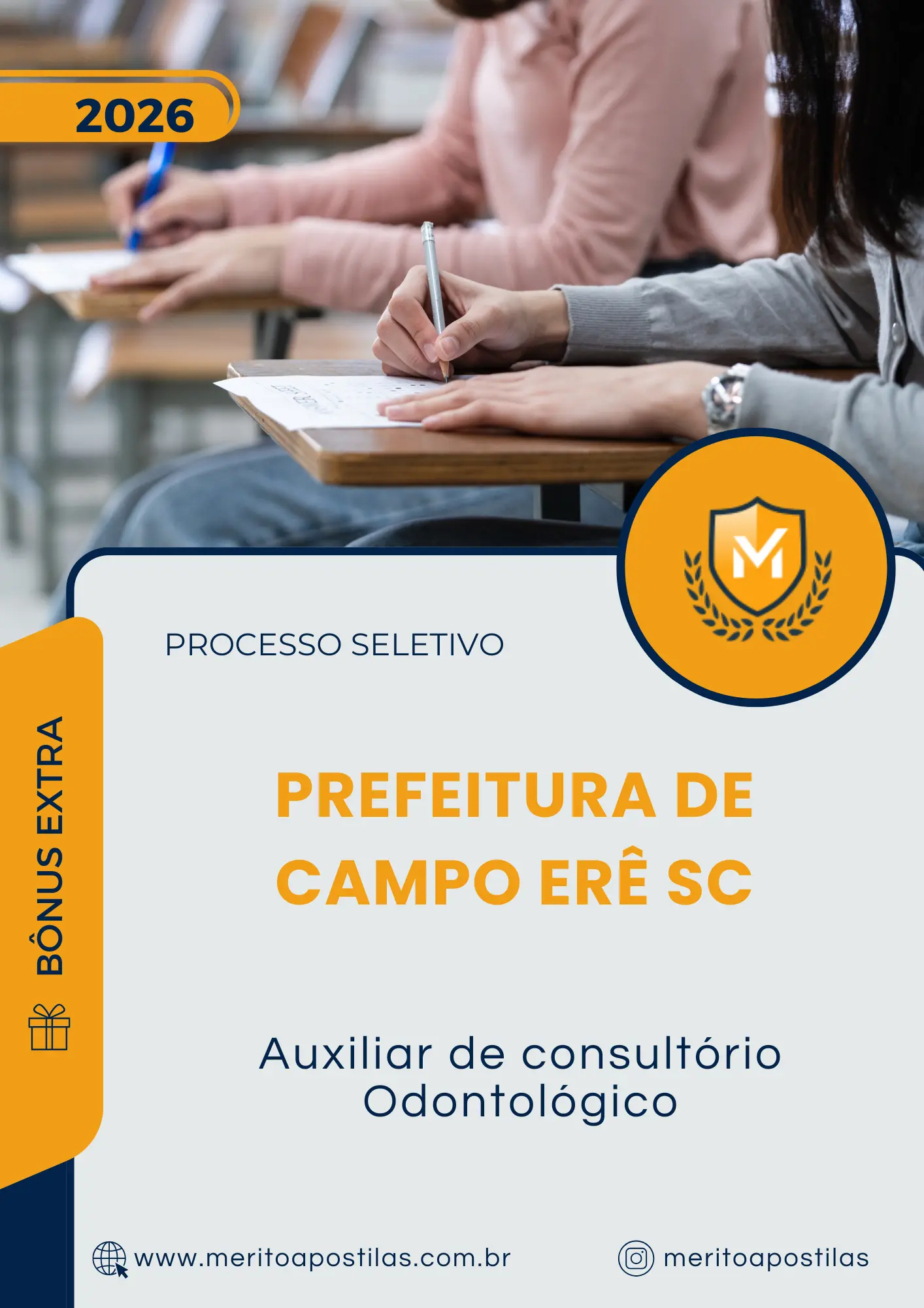 Apostila Auxiliar de consultório Odontológico Prefeitura de Campo Erê SC 2026