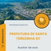 Apostila Auxiliar de sala Prefeitura de Santa Terezinha SC 2026