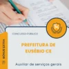 Apostila Auxiliar De Serviços Gerais Prefeitura de Eusébio CE 2026