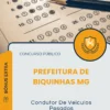 Apostila Condutor De Veículos Pesados Prefeitura de Biquinhas MG 2026