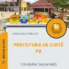 Apostila Condutor Socorrista Prefeitura de Cuité PB 2026