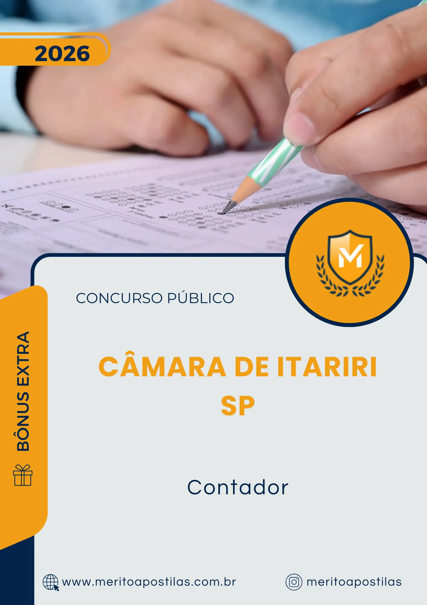 Apostila Contador Câmara de Itariri SP 2026