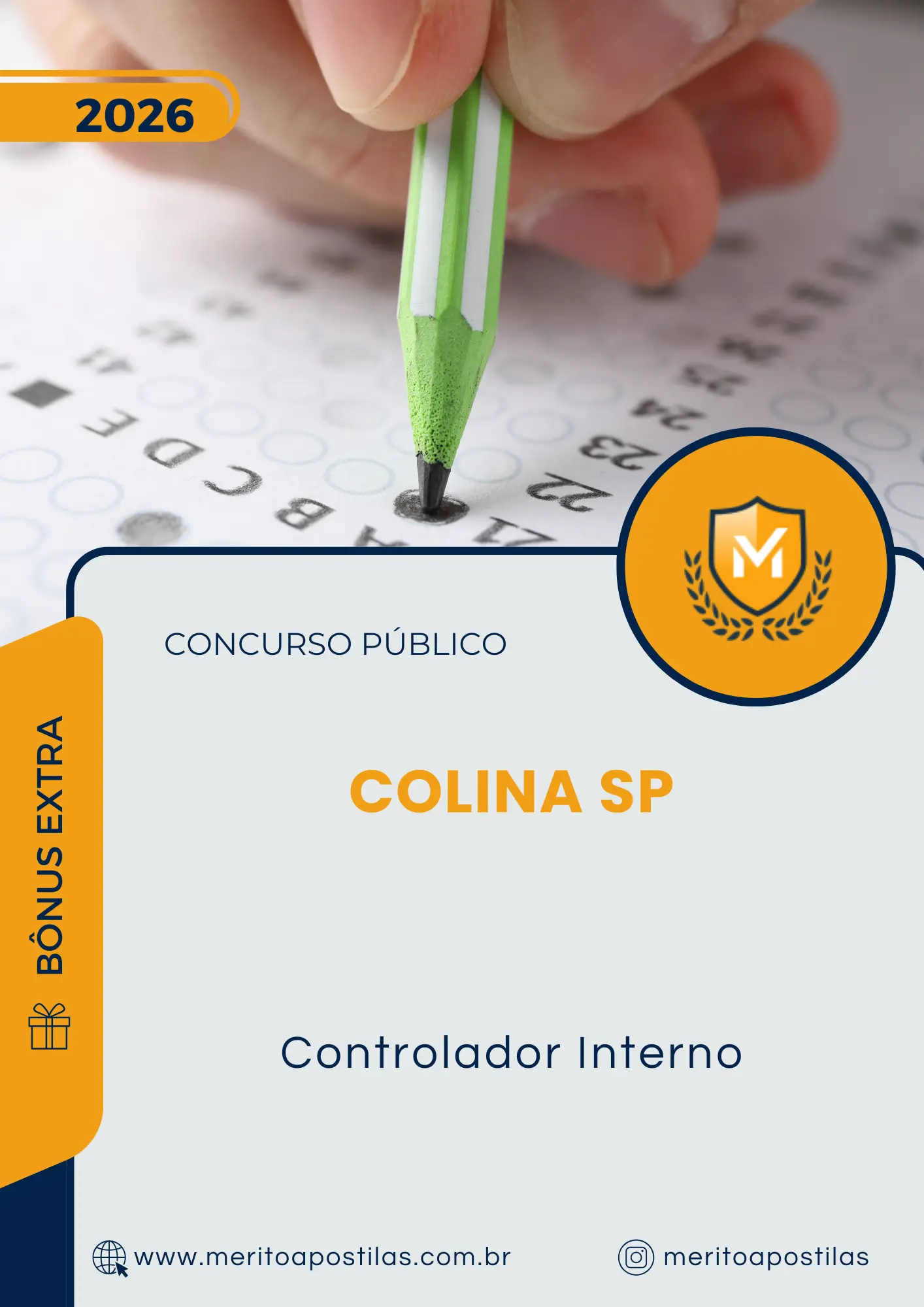 Apostila Controlador Interno Prefeitura de Colina SP 2026