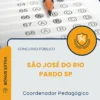 Apostila Coordenador Pedagógico Prefeitura de São José do Rio Pardo SP 2026