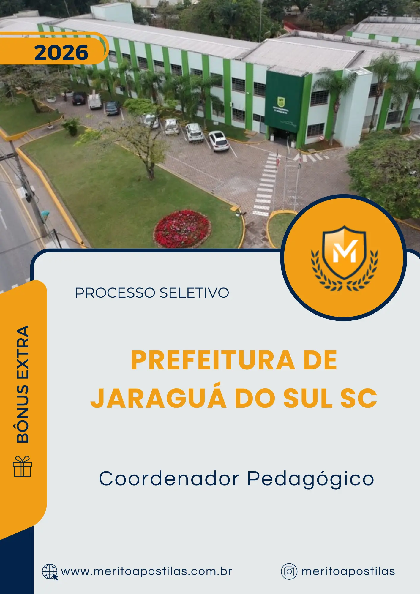 Apostila Coordenador Pedagógico Prefeitura de Jaraguá do Sul SC 2026