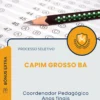 Apostila Coordenador Pedagógico Anos finais Prefeitura de Capim Grosso BA 2026