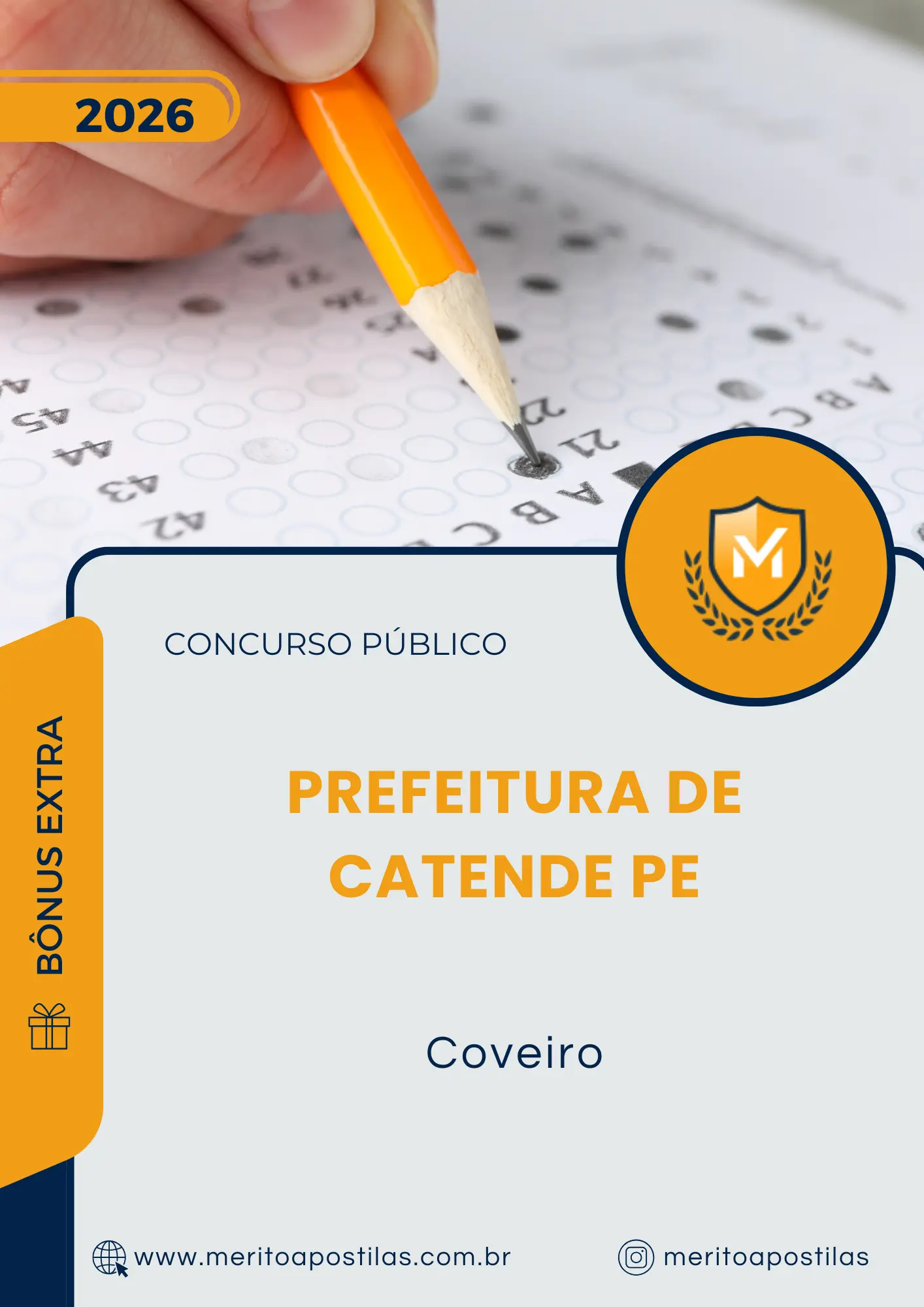 Apostila Coveiro Prefeitura de Catende PE 2026