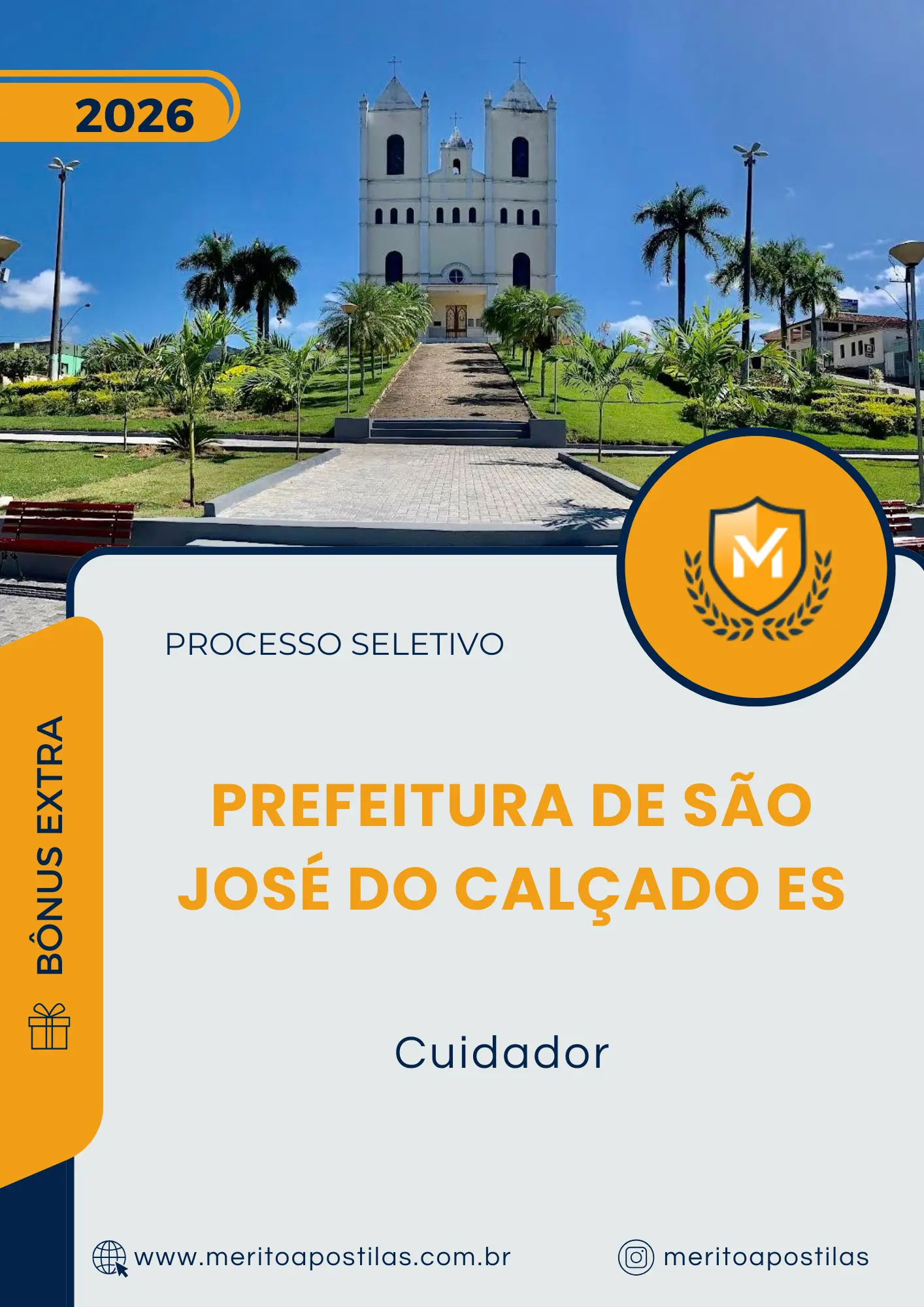 Apostila Cuidador Prefeitura de São José do Calçado ES 2026