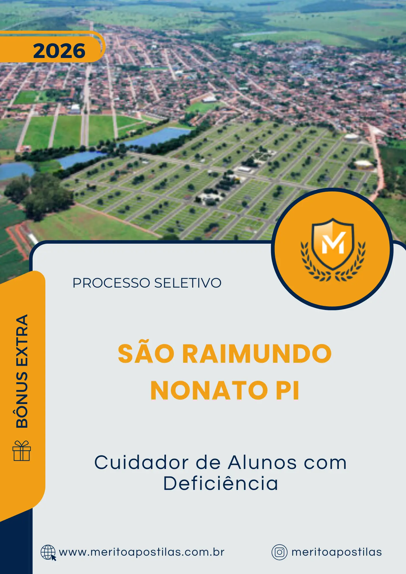 Apostila Cuidador de Alunos com Deficiência Prefeitura de São Raimundo Nonato PI 2026