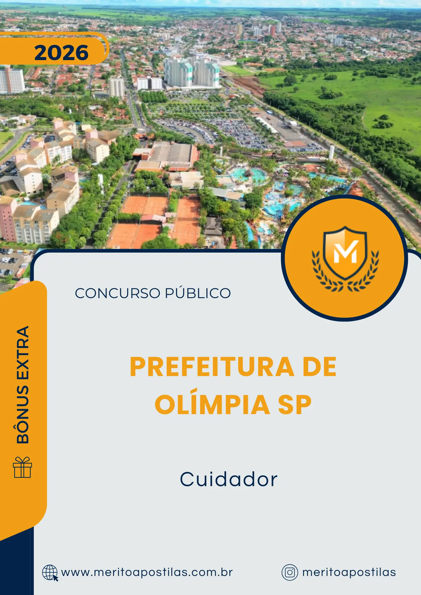 Apostila Cuidador Prefeitura de Olímpia SP 2026