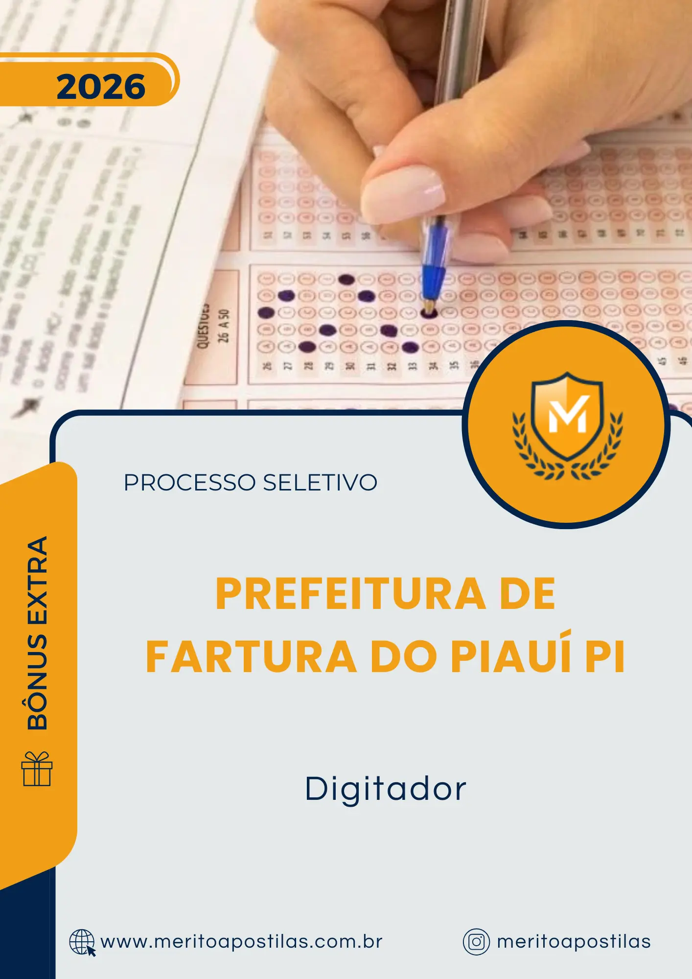 Apostila Digitador Prefeitura de Fartura do Piauí PI 2026