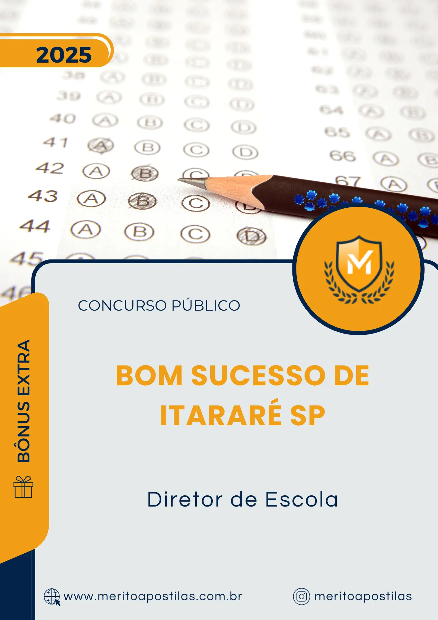 Apostila Diretor de Escola Prefeitura de Bom Sucesso de Itararé SP 2025