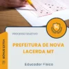 Apostila Educador Físico Prefeitura de Nova Lacerda MT 2026