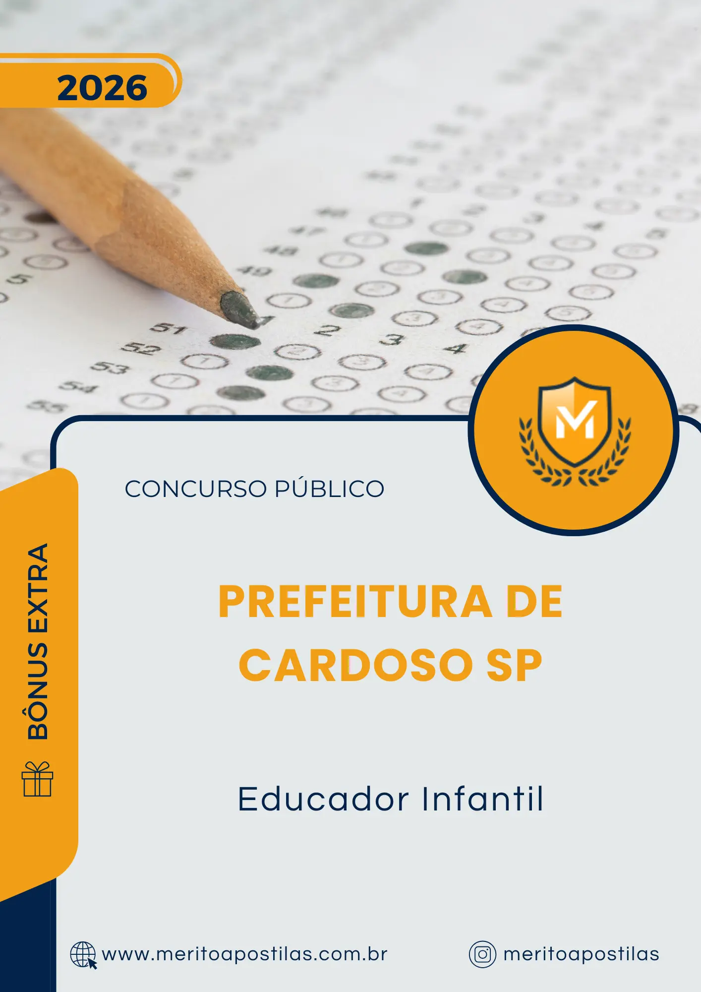 Apostila Educador Infantil Prefeitura de Cardoso SP 2026