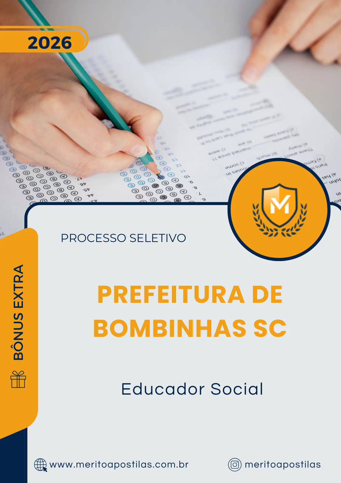 Apostila Educador Social Prefeitura de Bombinhas SC 2026
