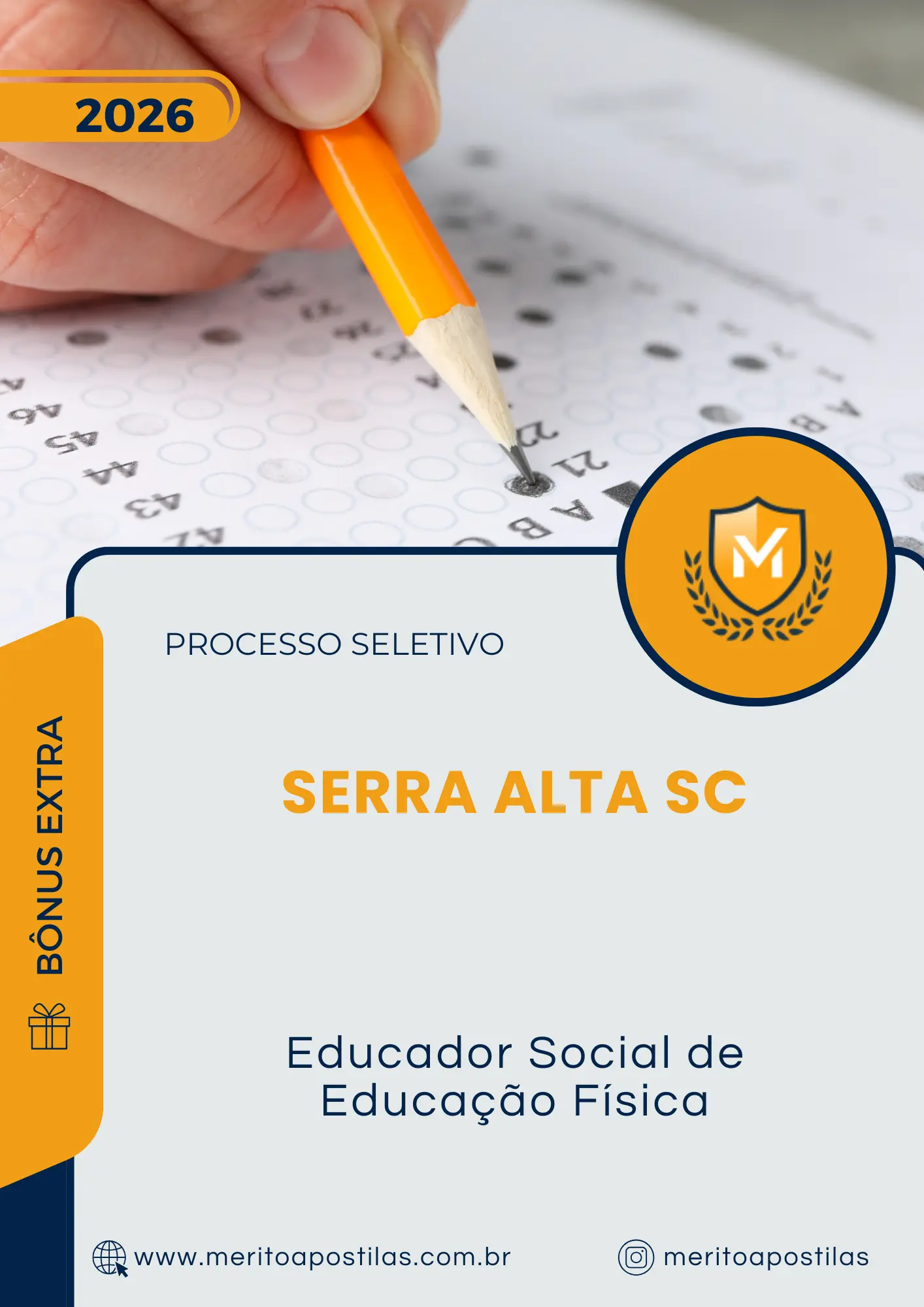 Apostila Educador Social de Educação Física Prefeitura de Serra Alta SC 2026