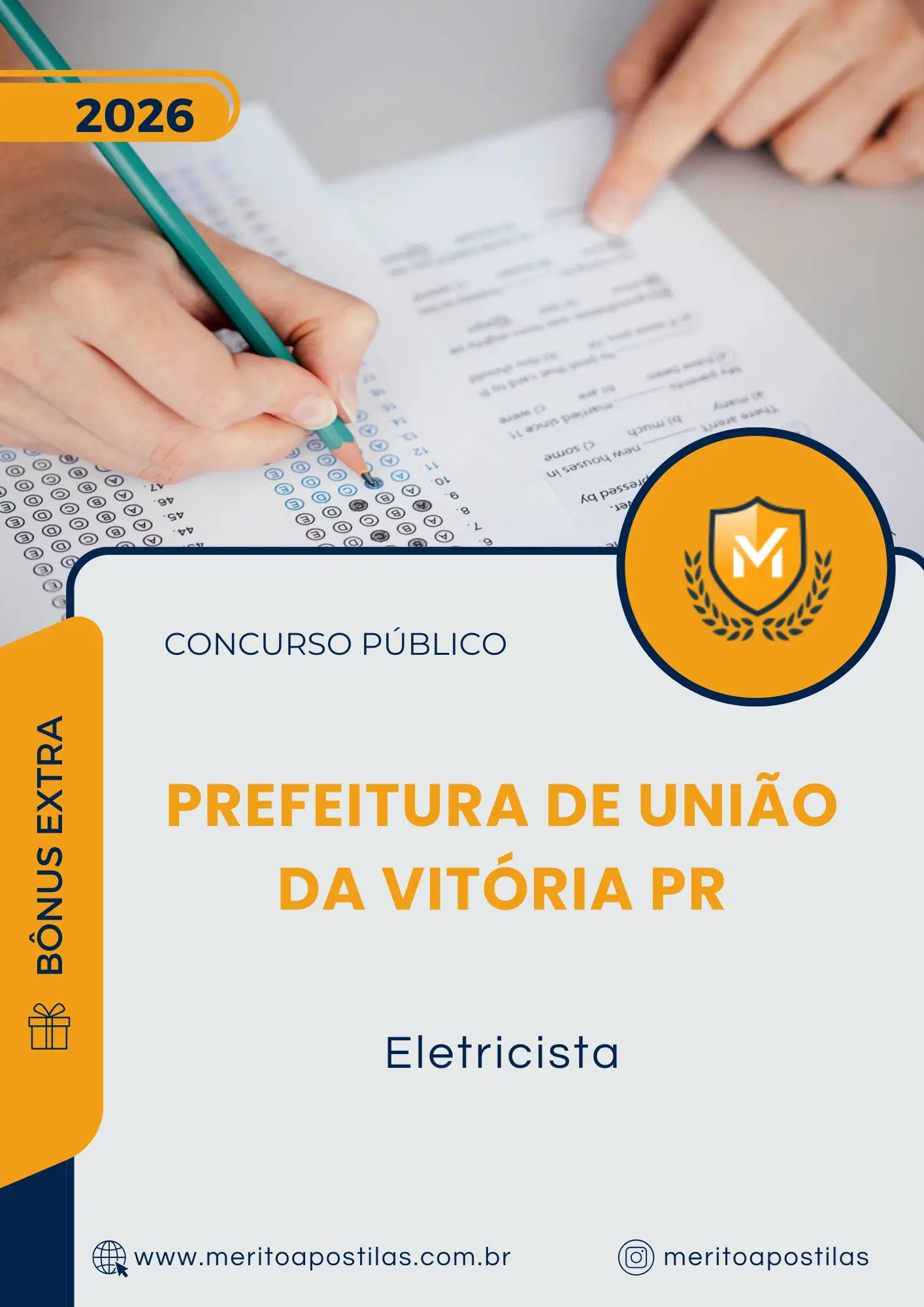 Apostila Eletricista Prefeitura de União da Vitória PR 2026