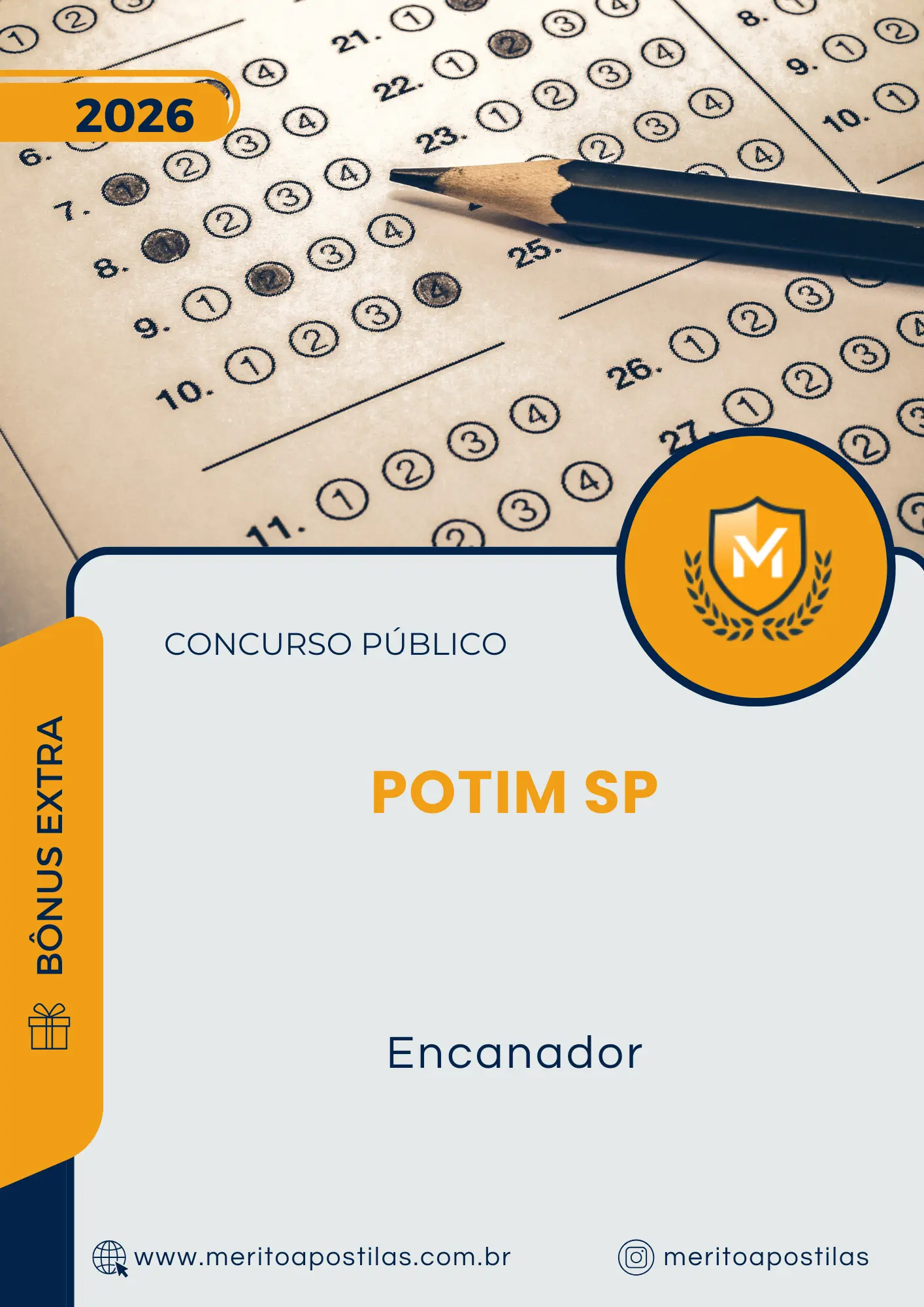 Apostila Encanador Prefeitura de Potim SP 2026