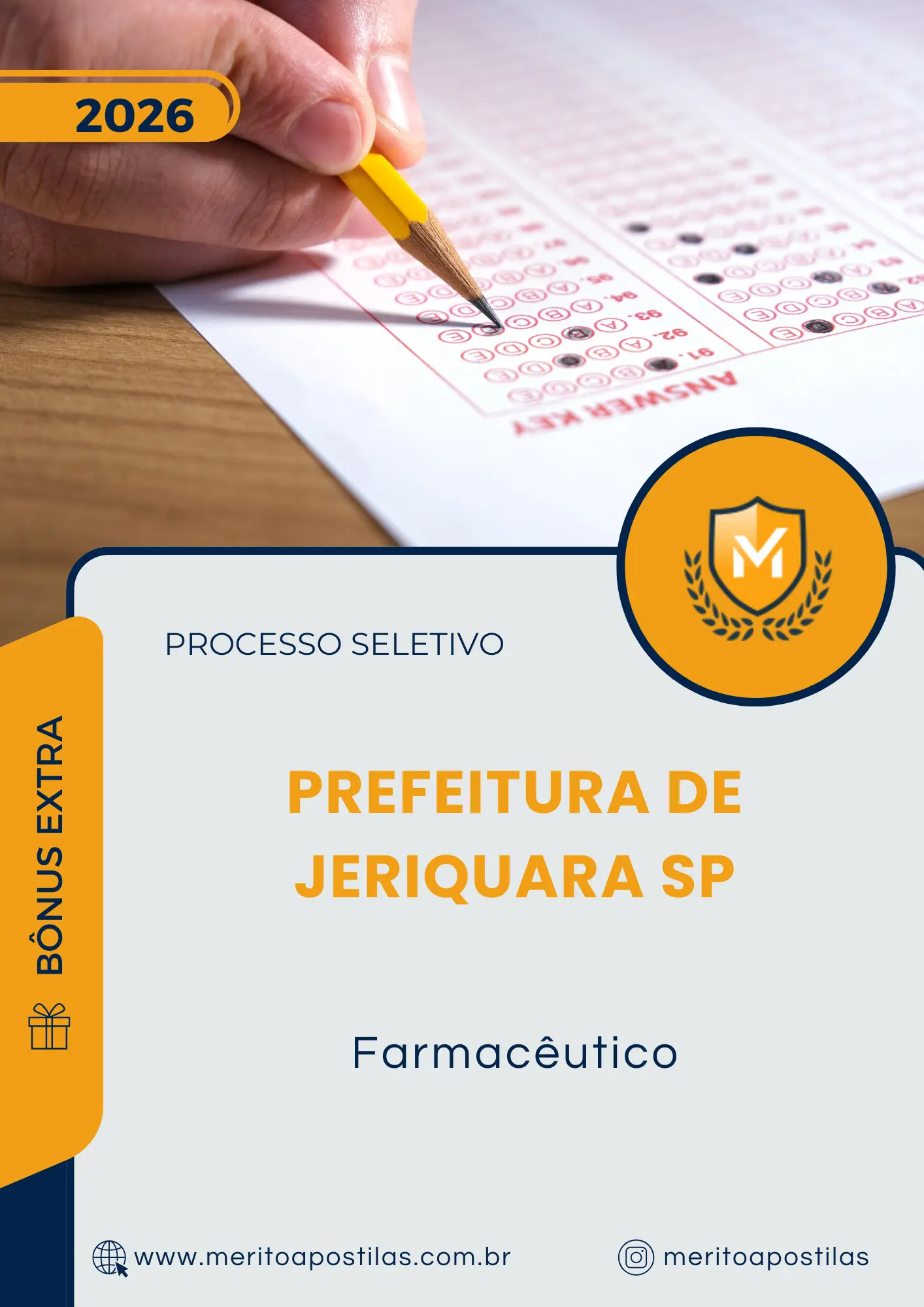 Apostila Farmacêutico Prefeitura de Jeriquara SP 2026