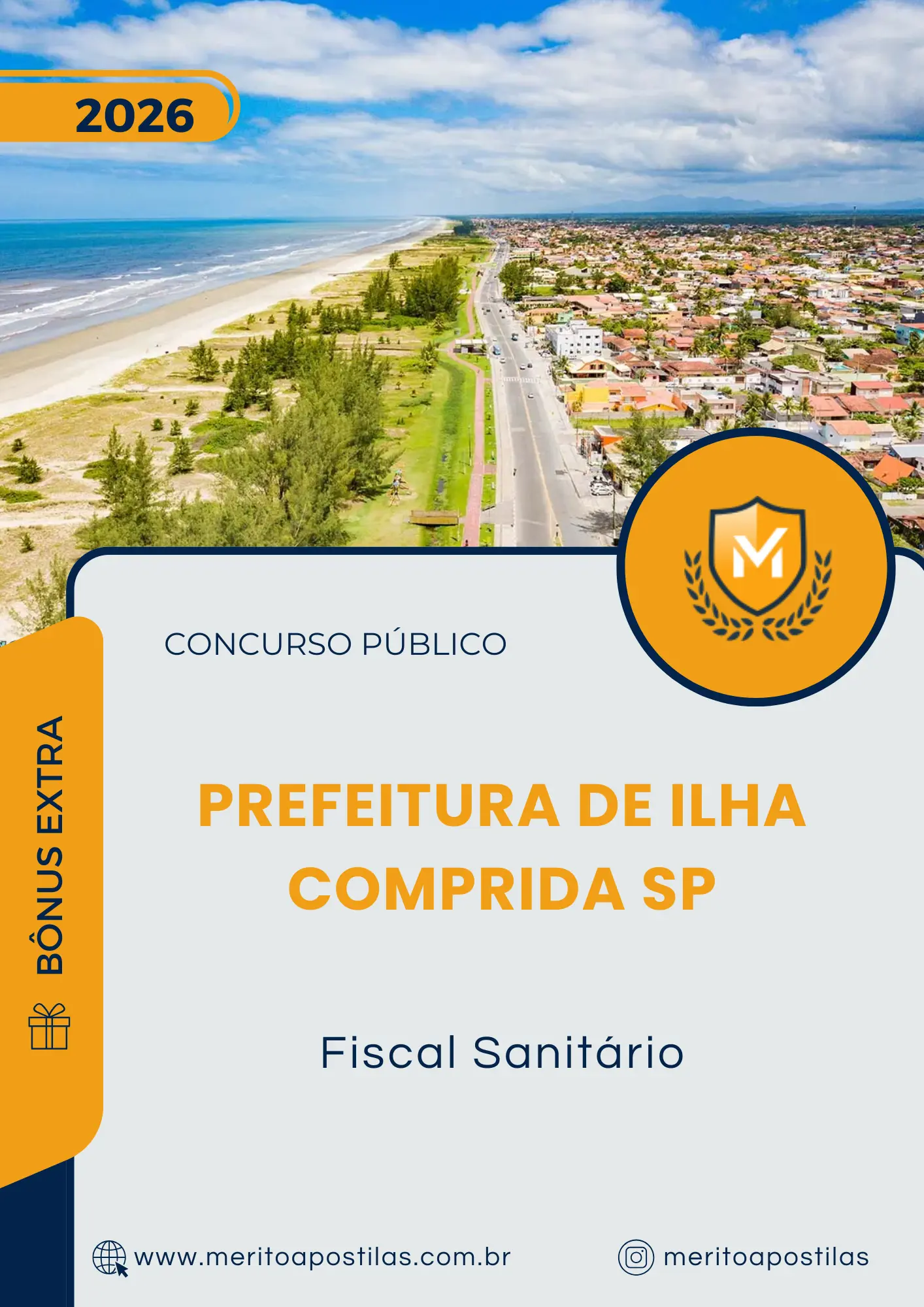 Apostila Fiscal Sanitário Prefeitura de Ilha Comprida SP 2026