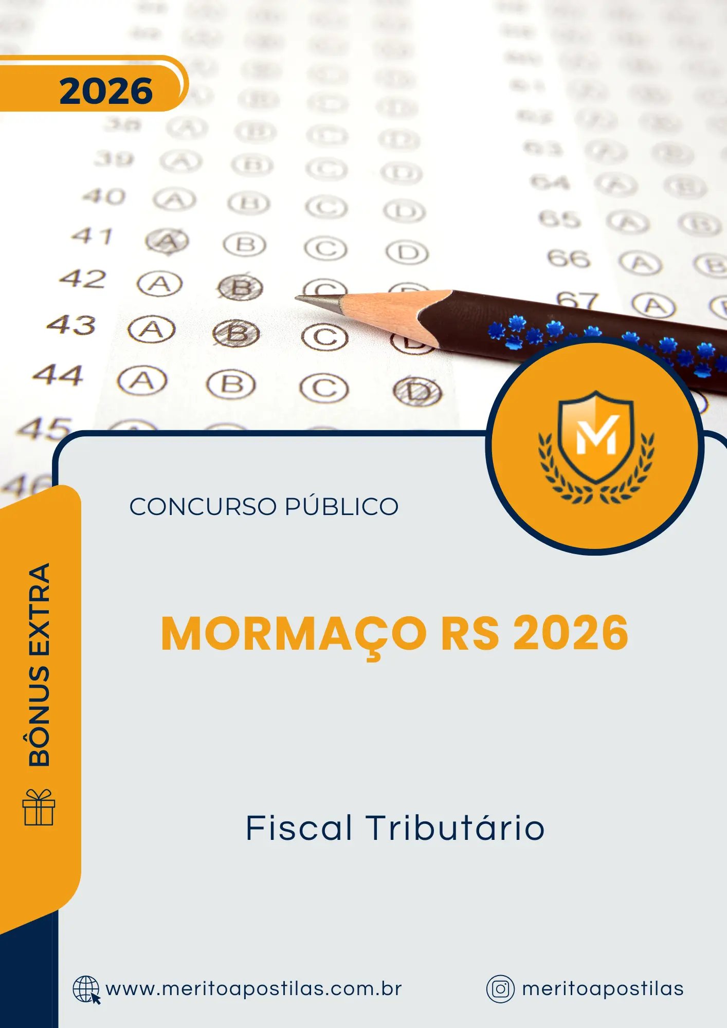 Apostila Fiscal Tributário Prefeitura de Mormaço RS 2026