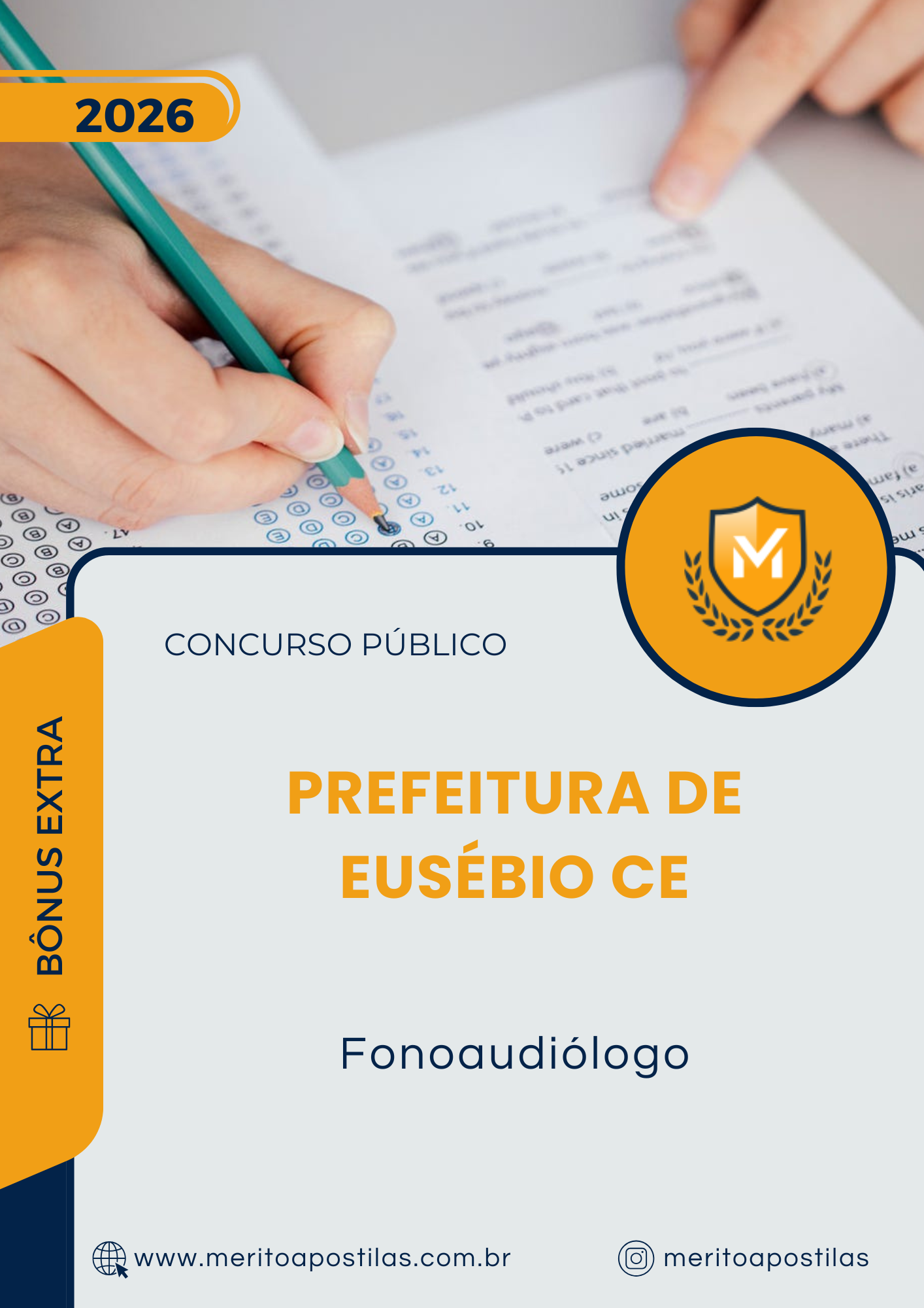 Apostila Fonoaudiólogo Prefeitura de Eusébio CE 2026