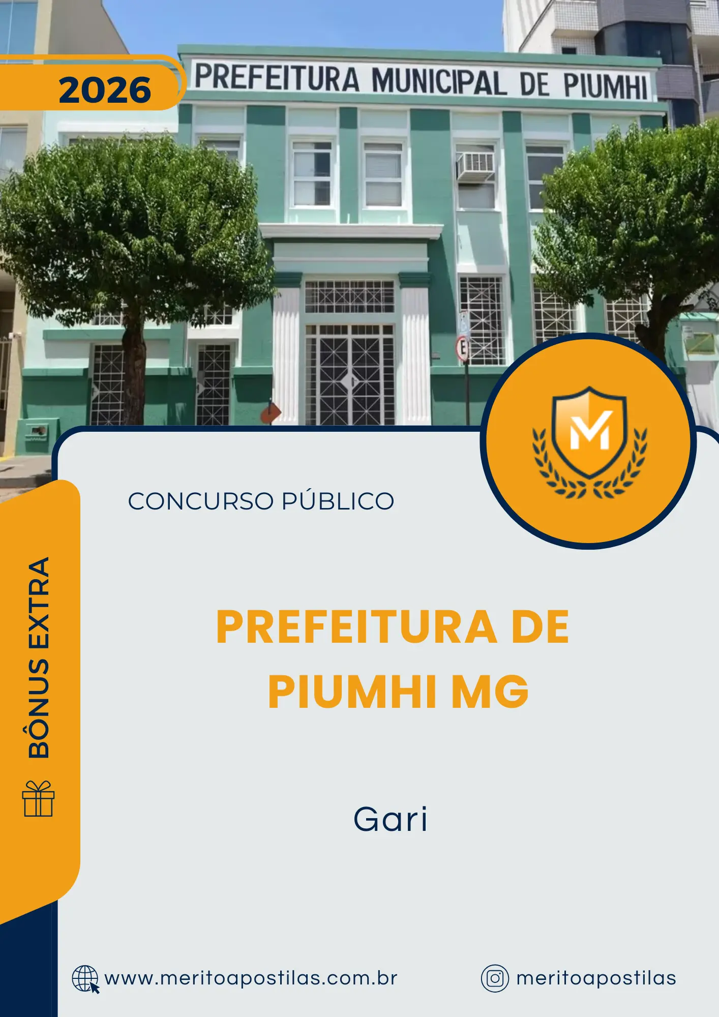 Apostila Gari Prefeitura de Piumhi MG 2026