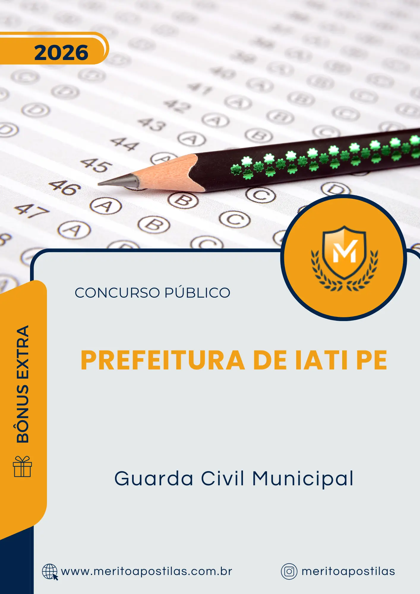 Apostila Guarda Civil Municipal Prefeitura de Iati PE 2026