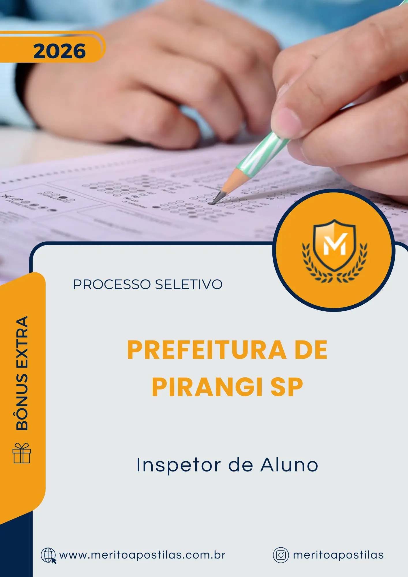 Apostila Inspetor de Aluno Prefeitura de Pirangi SP 2026
