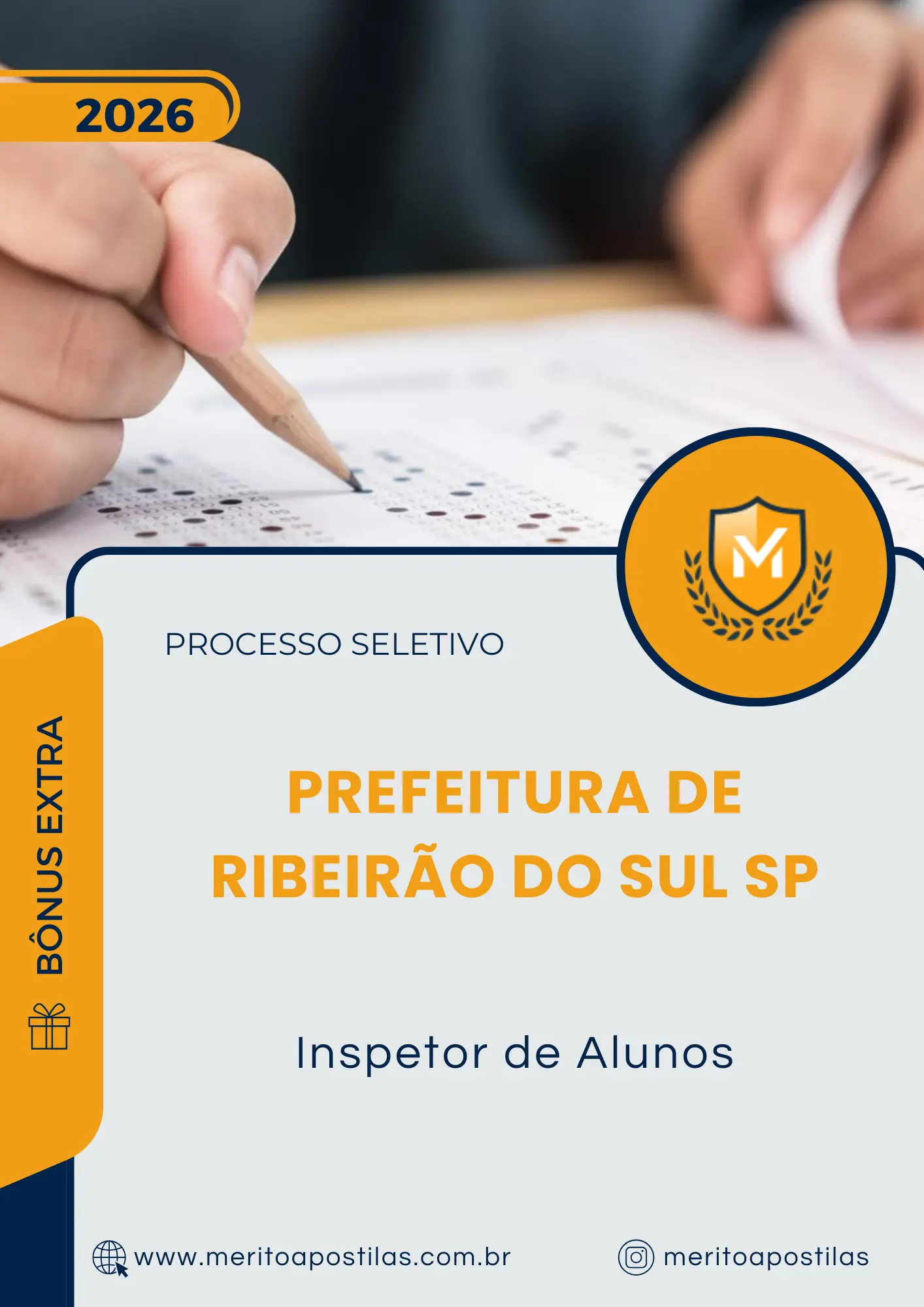Apostila Inspetor de Alunos Prefeitura de Ribeirão do Sul SP 2026