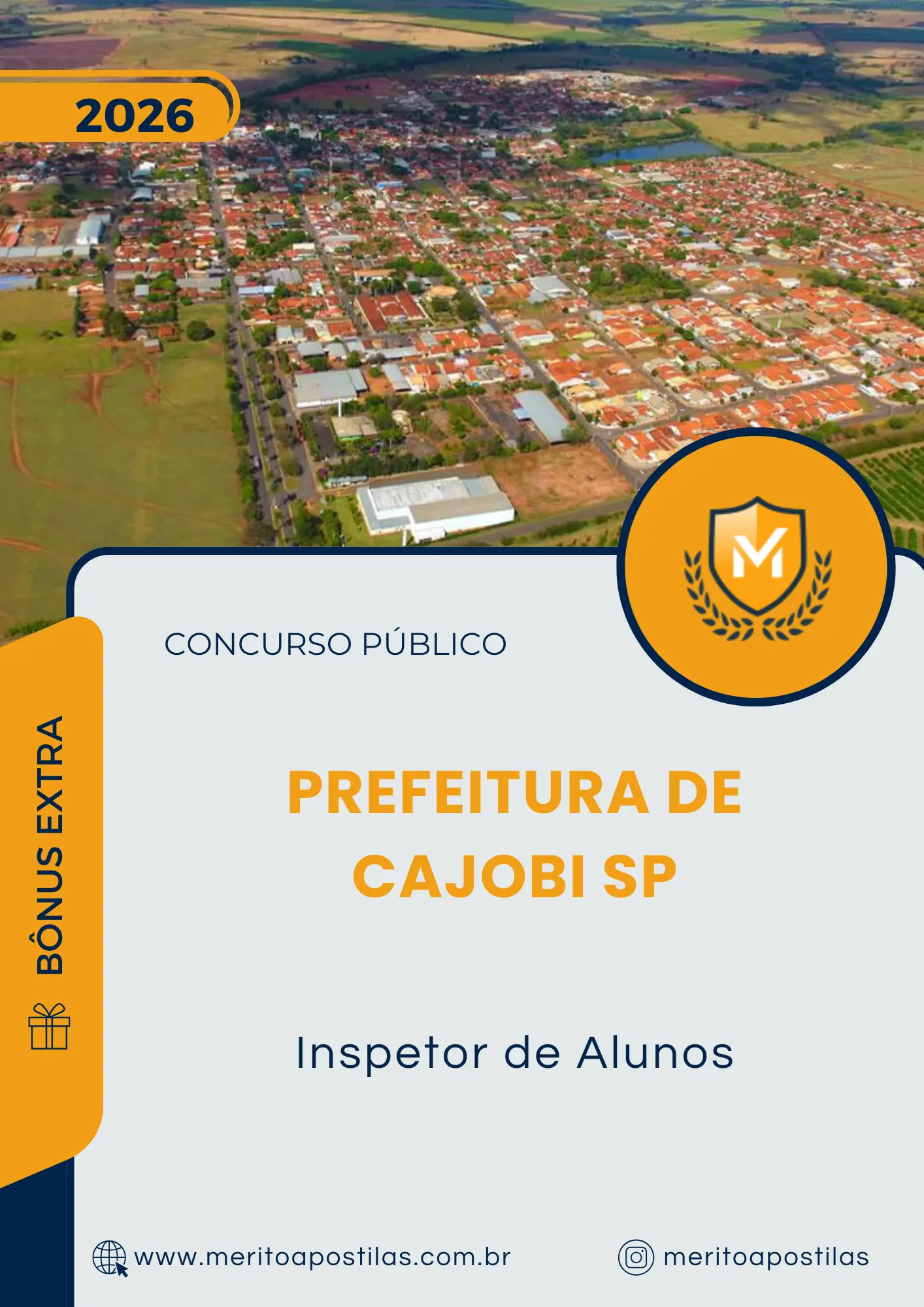 Apostila Inspetor de Alunos Prefeitura de Cajobi SP 2026