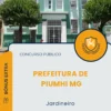 Apostila Jardineiro Prefeitura de Piumhi MG 2026