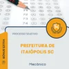 Apostila Mecânico Prefeitura de Itaiópolis SC 2025