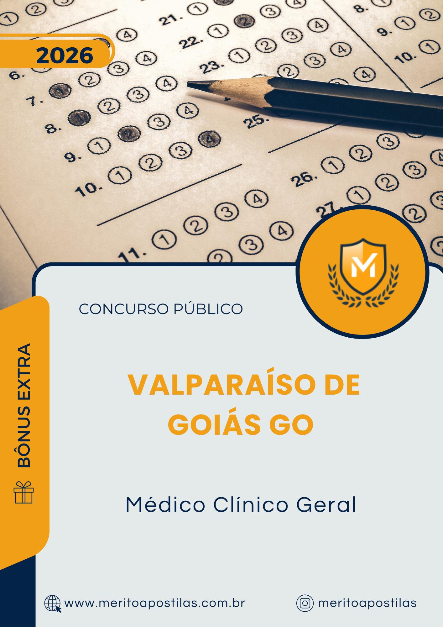 Apostila Médico Clínico Geral Prefeitura de Valparaíso de Goiás GO 2026