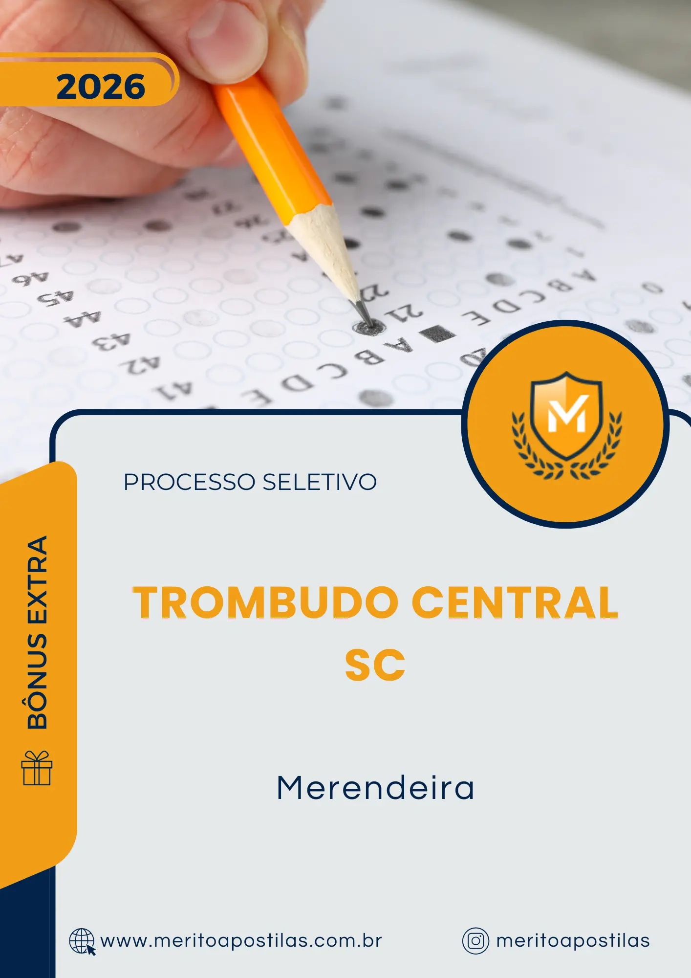 Apostila Merendeira Prefeitura de Trombudo Central SC 2026