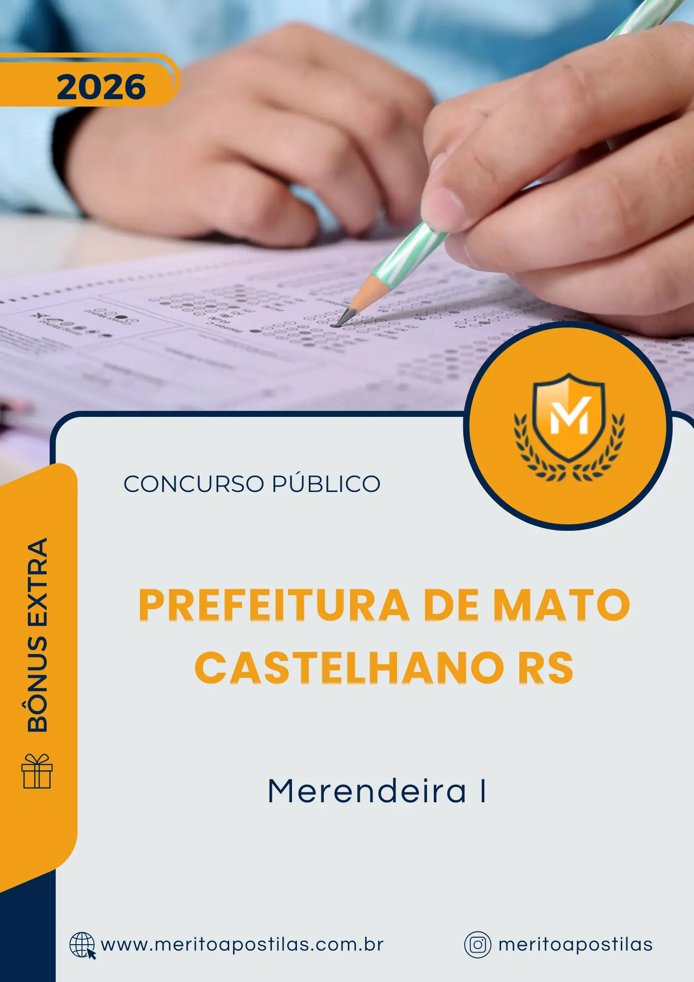 Apostila Merendeira I Prefeitura de Mato Castelhano RS 2026