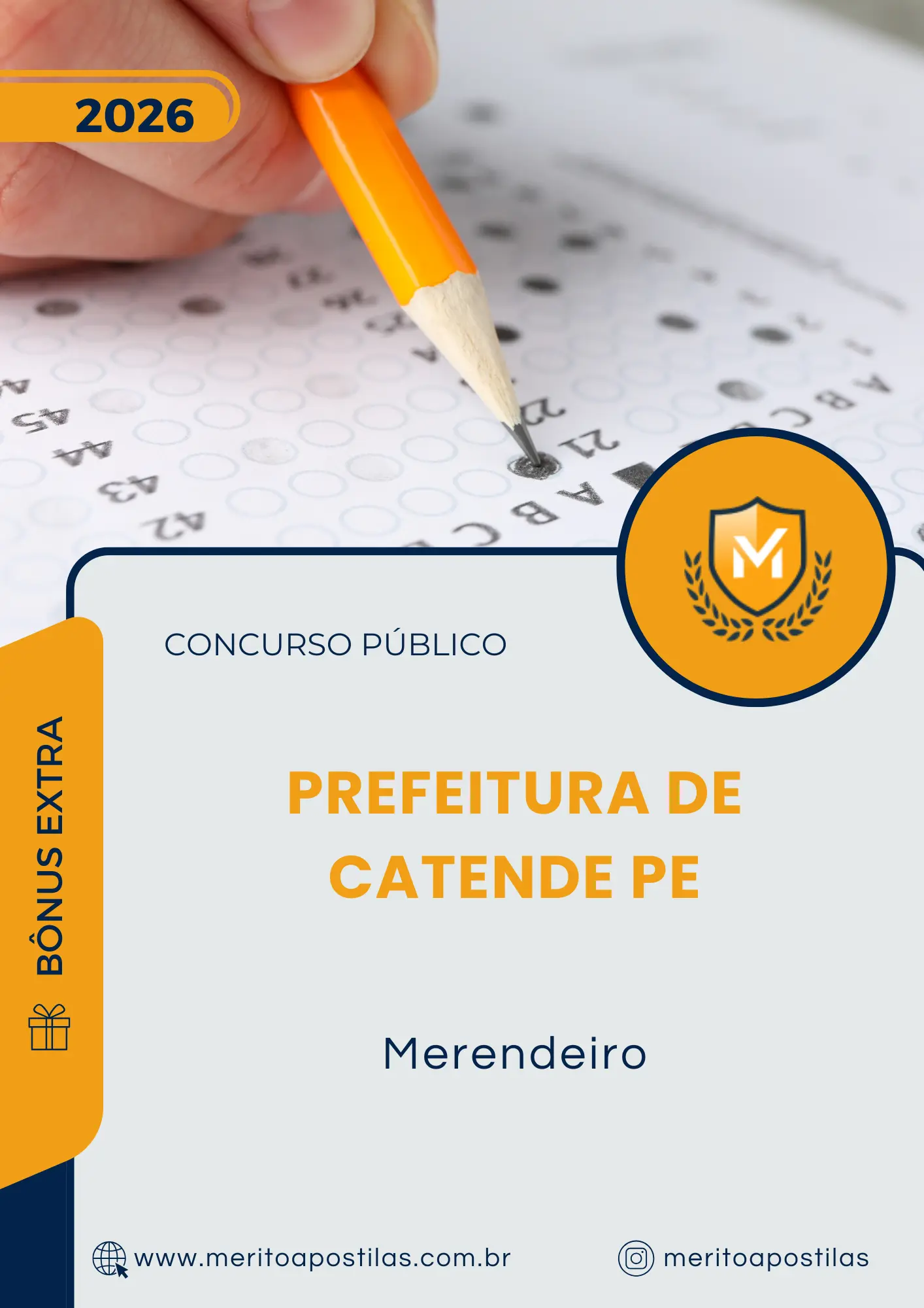 Apostila Merendeiro Prefeitura de Catende PE 2026