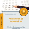 Apostila Monitor Educacional de Informática Prefeitura de Tabapuã SP 2025