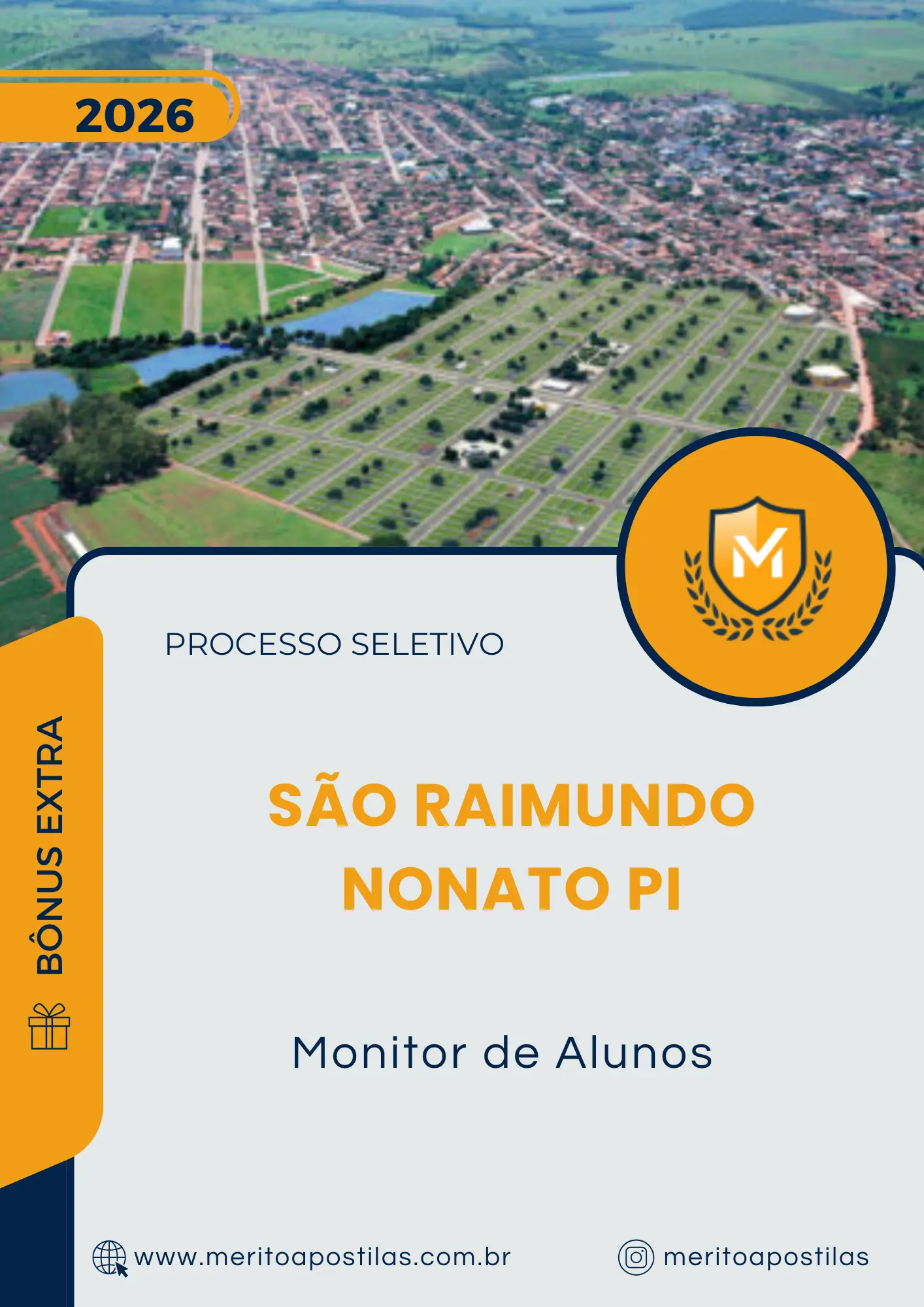 Apostila Monitor de Alunos Prefeitura de São Raimundo Nonato PI 2026