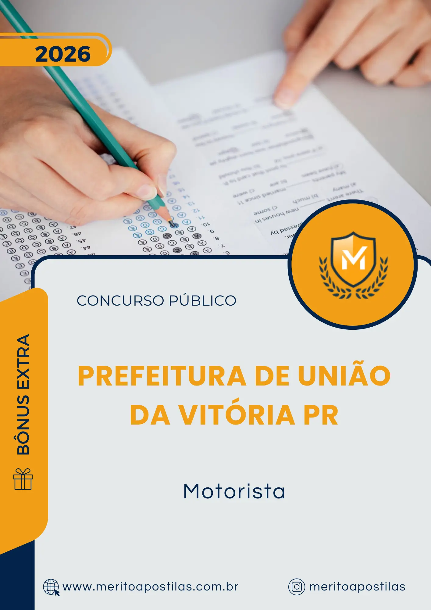 Apostila Motorista Prefeitura de União da Vitória PR 2026