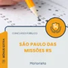 Apostila Motorista Prefeitura de São Paulo das Missões RS 2026