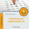 Apostila Motorista Prefeitura de Cerro Negro SC 2026