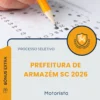 Apostila Motorista Prefeitura de Armazém SC 2026