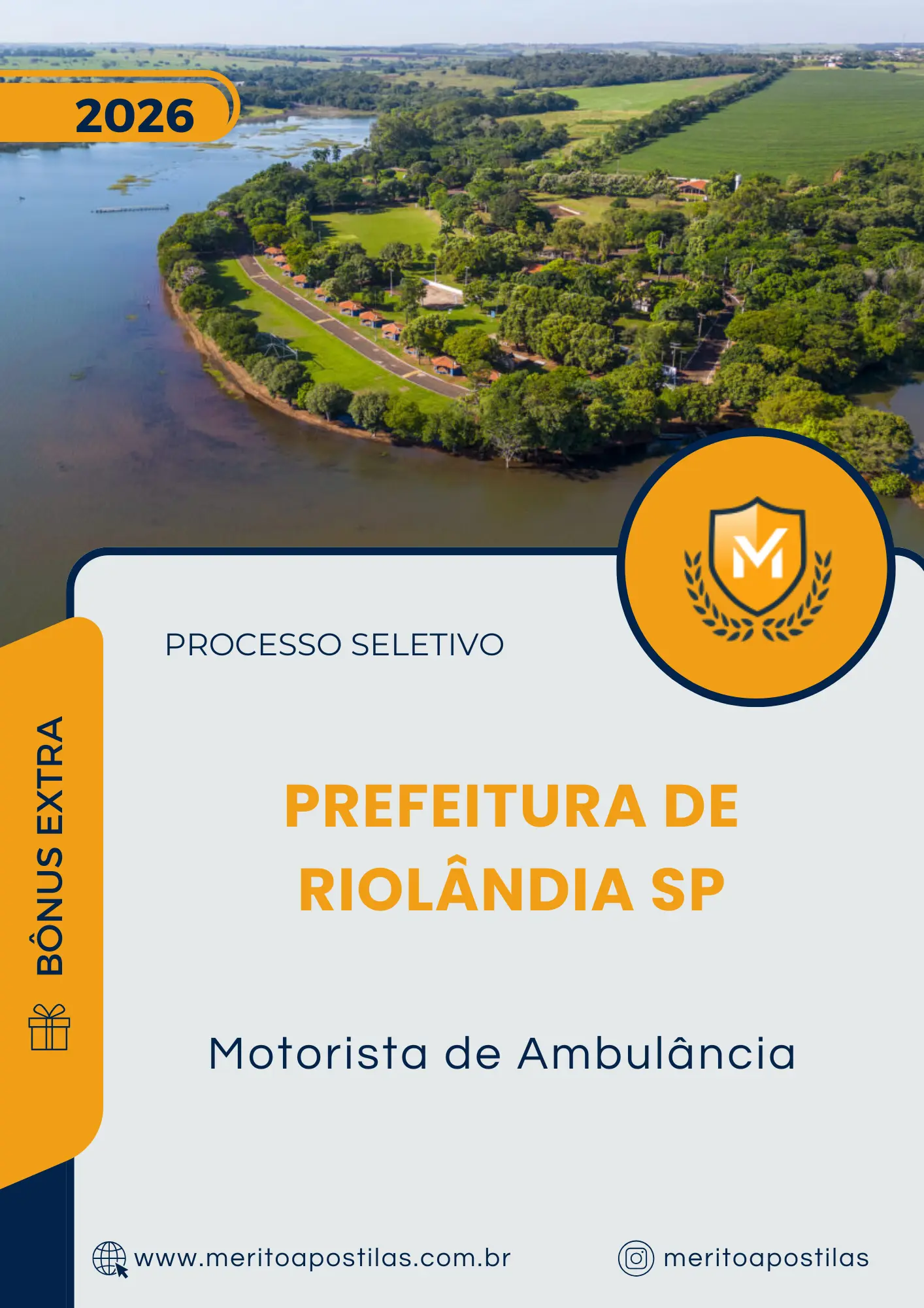 Apostila Motorista de Ambulância Prefeitura de Riolândia SP 2026